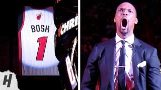 Chris Bosh Full Speech  Miami Heat Jersey Retirement Ceremony  March 26 2019 [upl. by Enneibaf79]