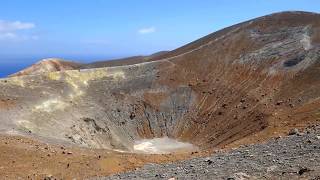 Grand Cratere auf Isola Vulcano [upl. by Paschasia]