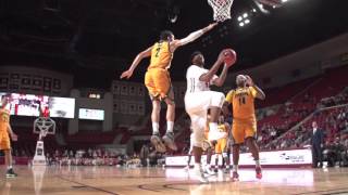 MBB Rashaan Holloway Eurostep vs Kennesaw State 121716 [upl. by Fifine598]