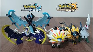 POKÉMON SOL Y LUNA NECROZMA DAWN WINGSDUSK MANE amp SILVALLY TOMY MONCOLLÉ [upl. by Etteloc402]