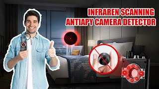 How to use K68 Antispy Detector to detector RF signal hidden camera and strong magnetic device [upl. by Renrut]