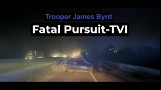 HighSpeed Pursuit ends in fatal crash after fleeing suspect refuses to stop for Arkansas Trooper [upl. by Suoirred905]