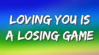 Duncan Laurence  Loving You Is A Losing Game Arcade Lyrics [upl. by Almeeta]