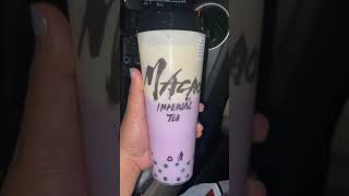 Macao Imperial Tea Cheese cream purple taro shorts milktea yummy [upl. by Scherle]