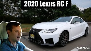 Review 2020 Lexus RC F [upl. by Anaihs]