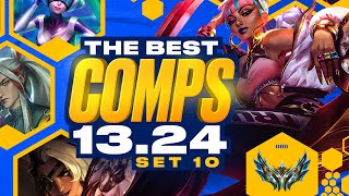 Best Comps to Climb with on Patch 1324  TFT Set 10 Guide [upl. by Bradman]