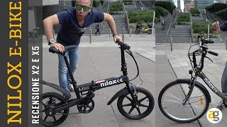 Recensione BICI ELETTRICHE NILOX X5 e X2 [upl. by Kinemod]