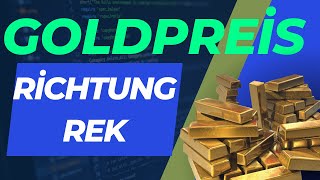 Goldpreis steigt fünften Tag in Folge Richtung Rek [upl. by Yelram961]