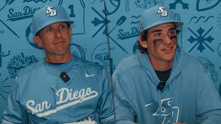 USD Baseball Postgame Media  4224 [upl. by Gerk]