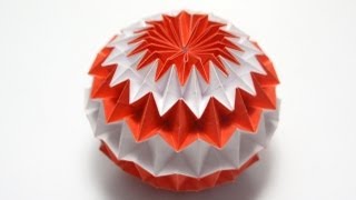 Origami Magic Ball Dragons Egg by Yuri Shumakov [upl. by Ainud56]