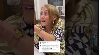 Nadja Haddad faz relato emocionante sobre a mãe que tem alzheimer quotMinha rainhaquot [upl. by Tonl]