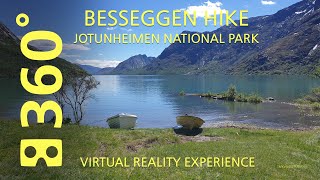 360° VR  Besseggen Hike  Norway   Virtual Reality Experience  Vilin360 [upl. by Krid]