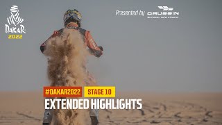 Extended highlights of the day presented by Gaussin  Stage 10  Dakar2022 [upl. by Neffirg]