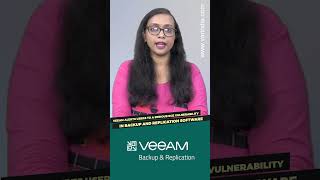 Veeam alerts users to a serious RCE vulnerability in backup and replication software shortsvideo [upl. by Joelynn]