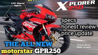 Motorstar GPR 250  specs honest review and feedback PRICE UPDATE [upl. by Iinde]