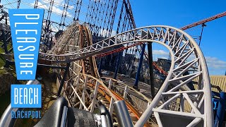 ENSO OnRide POVs 4K  Blackpool Pleasure Beach 2022 [upl. by Tiny]