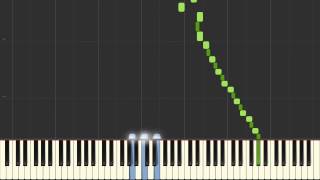 Fur Elise  Piano Tutorial SynthesiaPiano CoverSheet Music [upl. by Lazaro]