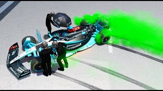 George RussellMercedesAMG Petronas F1 W15Tokyo DriftAssetto Corsamod link [upl. by Wren]