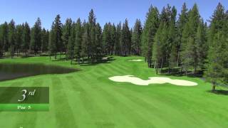 Edgewood Tahoe Golf Course  Hole 3 [upl. by Lustick]