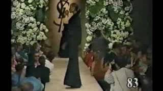 Yves Saint Laurent haute couture fall winter 1995  part 4 [upl. by Alarice]