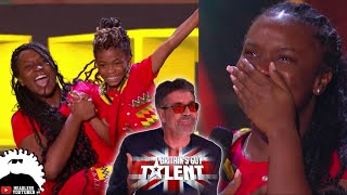 Abigail amp Afronitaaa Qualify to the FINALS of Britains Got Talent [upl. by Latterll]