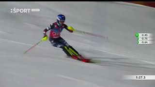 Shiffrin 1st place slalom Flachau Austria [upl. by Oflodor]