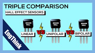 HALL EFFECT SENSOR Comparison LINEAR vs UNIPOLAR vs BIPOLAR Models [upl. by Allis]