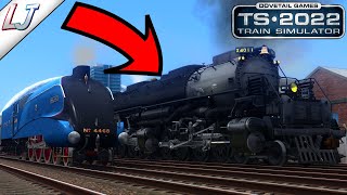 Train Simulator 2022  Mallard VS Big Boy Race [upl. by Burgwell]