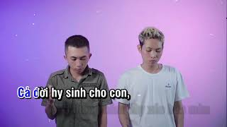 THÂN SINH PHỤ MẪU  KARAOKE LOFI [upl. by Diraf646]