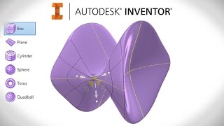 Freeform Modelling Tutorial  Autodesk Inventor [upl. by Burrus]