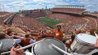 March Grandioso  Longhorn Alumni Band Drumline Snare Drum POV [upl. by Akenot899]