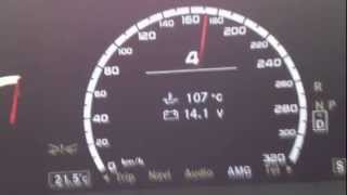 Mercedes Benz Cl63 AMG acceleration 0200 [upl. by Carri]