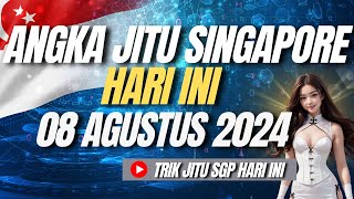 PREDIKSI SGP HARI INI KAMIS 08 AGUSTUS 2024  BOCORAN TOGEL SINGAPURA HARI INI  RUMUS SGP HARI INI [upl. by Yuzik]