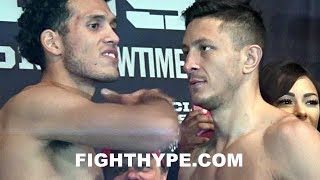 DAVID BENAVIDEZ SHOVES RONALD GAVRIL AFTER GIVING HIM THROAT SLASH AT FINAL FACE OFF [upl. by Anahpets849]