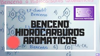 Nomenclatura benceno o hidrocarburos aromáticos  Química Orgánica [upl. by Reyotal950]