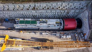 Eppenbergtunnel Schweiz – Von der Installation bis zum Durchstich [upl. by Magner180]