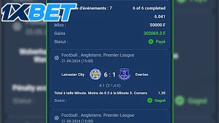 Comment gagner 300000FCFA en 5 Minutes sur 1XBET Astuce 1xbet [upl. by Aggi832]