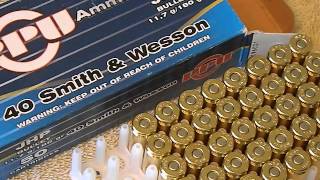 Smith amp Wesson PPU JHP ammo  not worth it [upl. by Nawaj]