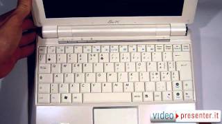 Computer ASUS  Asus Eee PC 1000H Go  VIDEOPRESENTERit [upl. by Sesom]