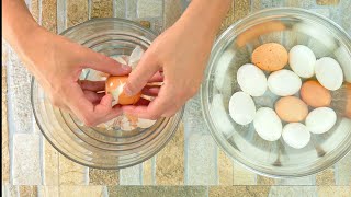 100YearOld Trick To PEELING HardBoiled EGGs 🥚 [upl. by Delastre29]