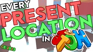 Every Present Location in Jukes Towers of Hell Christmas Event 2023 [upl. by Ahslek858]