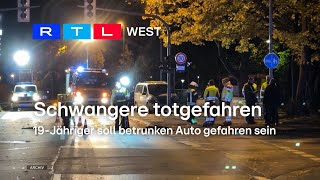 Schwangere totgefahren 19Jähriger soll betrunken Auto gefahren sein  RTL WEST 10062024 [upl. by Alix]