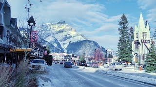 Discover BANFF in Winter  Canadian Winter in Rocky Mountains [upl. by Cristal]