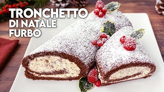 TRONCHETTO FURBO DI NATALE Ricetta Facile  Fatto in Casa da Benedetta [upl. by Nyrahs950]