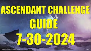 Destiny 2  Ascendant Challenge Guide and Location 7302024 [upl. by Pascasia]