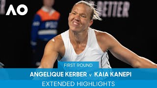 Angelique Kerber v Kaia Kanepi Extended Highlights 1R  Australian Open 2022 [upl. by Salba]