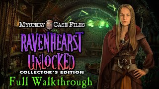 Lets Play  Mystery Case Files 13  Ravenhearst Unlocked  Full Walkthrough [upl. by Rakso573]