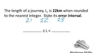 Error Intervals [upl. by Janey]