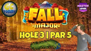 Master QR Hole 3  Par 5 ALBA  Fall Major 2024 Tournament Golf Clash Guide [upl. by Sixela]