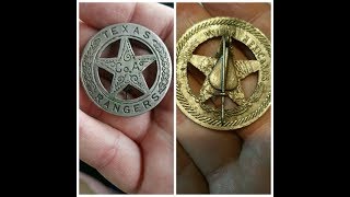 How to Authenticate Texas Ranger Badge Epic Token Relic and More Badges [upl. by Bratton622]